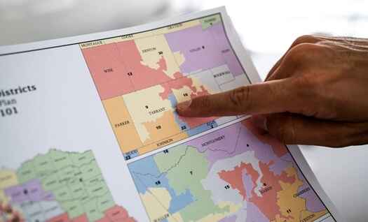 Texas GOP-Drawn Map