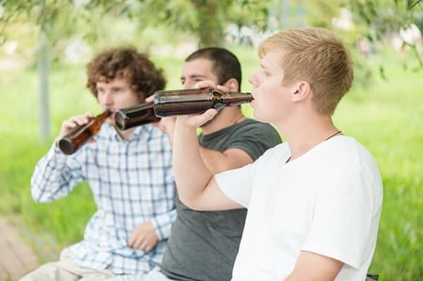 Caught Drinking
