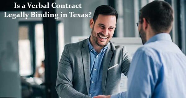 Verbal Contract Legally Binding (1)