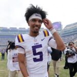 Jayden Daniels LSU Jersey Dispute
